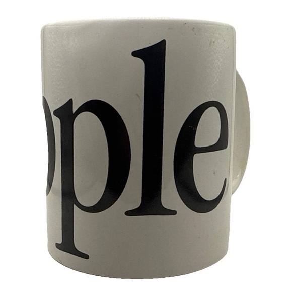 Vintage Apple Computers Macintosh Coffee Mug Rainbow Wrap Around Letters 80s - Picture 3 of 6